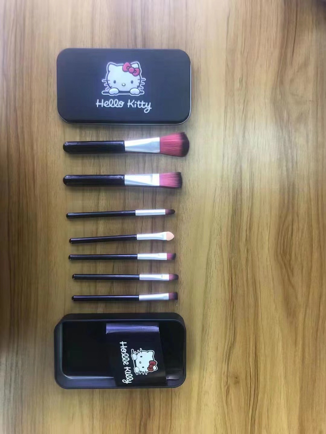 7 cepillo de caja de hierro cepillo de sombra de ojos cepillo de caja de hierro fábrica de maquillaje venta directa de gran cantidad de maquillaje limpio al año todo