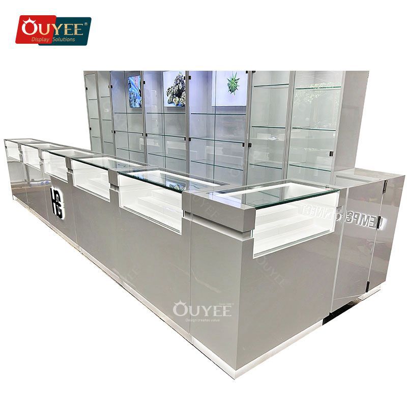 创意烟店展示架亚克力烟架柜台香烟陈列架多层烟草展示架子