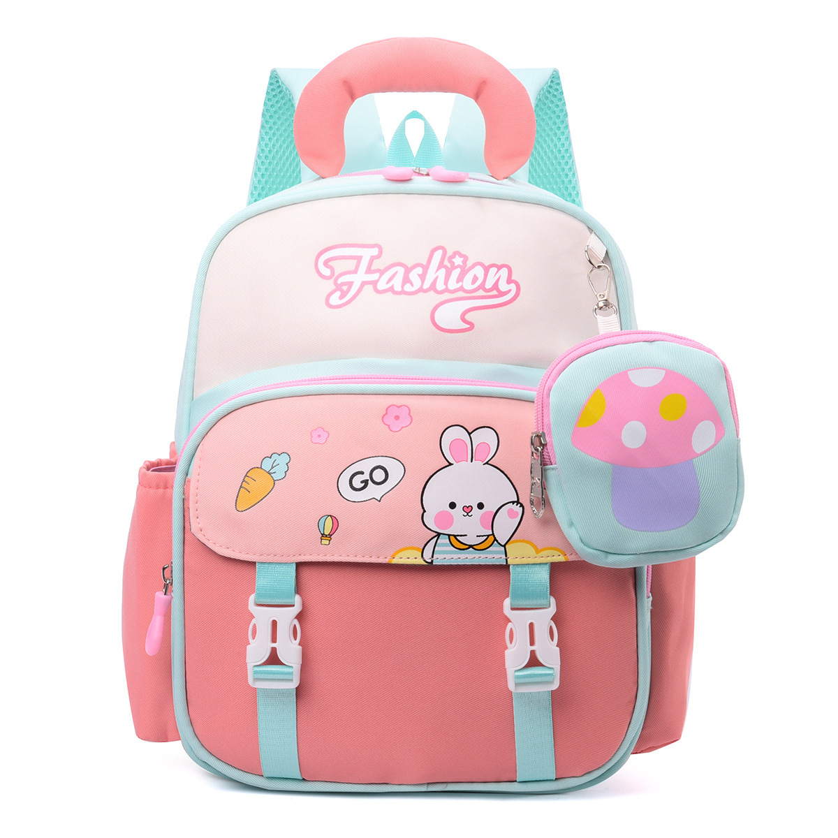 2025 nueva mochila infantil impresa de gran capacidad mochila de dibujos animados ultraligera jardín de infantes mochila de dibujos animados de moda