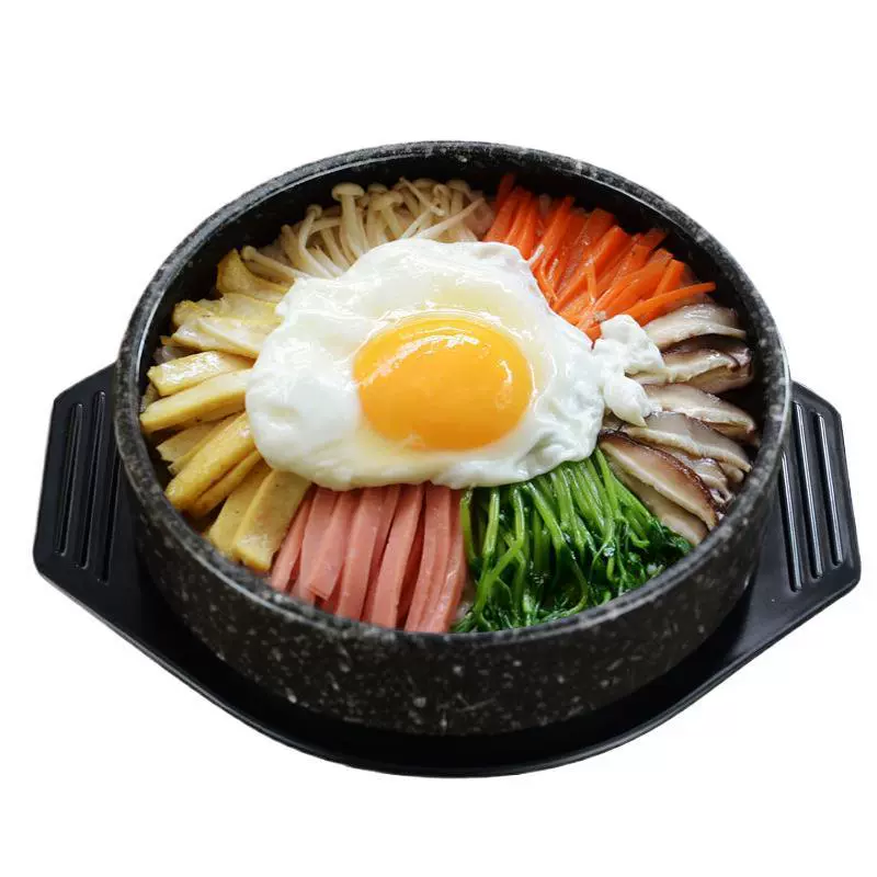 Керамический корейский каменный горшок для риса Bibimbap, миска-горшок для риса, корейский каменный горшок для пшеничного/рисового блюда, глиняный горшок для риса, небольшая кастрюля для «переправы» лапши и риса