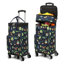 买菜小拉车便携可拆卸折叠万向轮购物车便携大容量小推车多功能