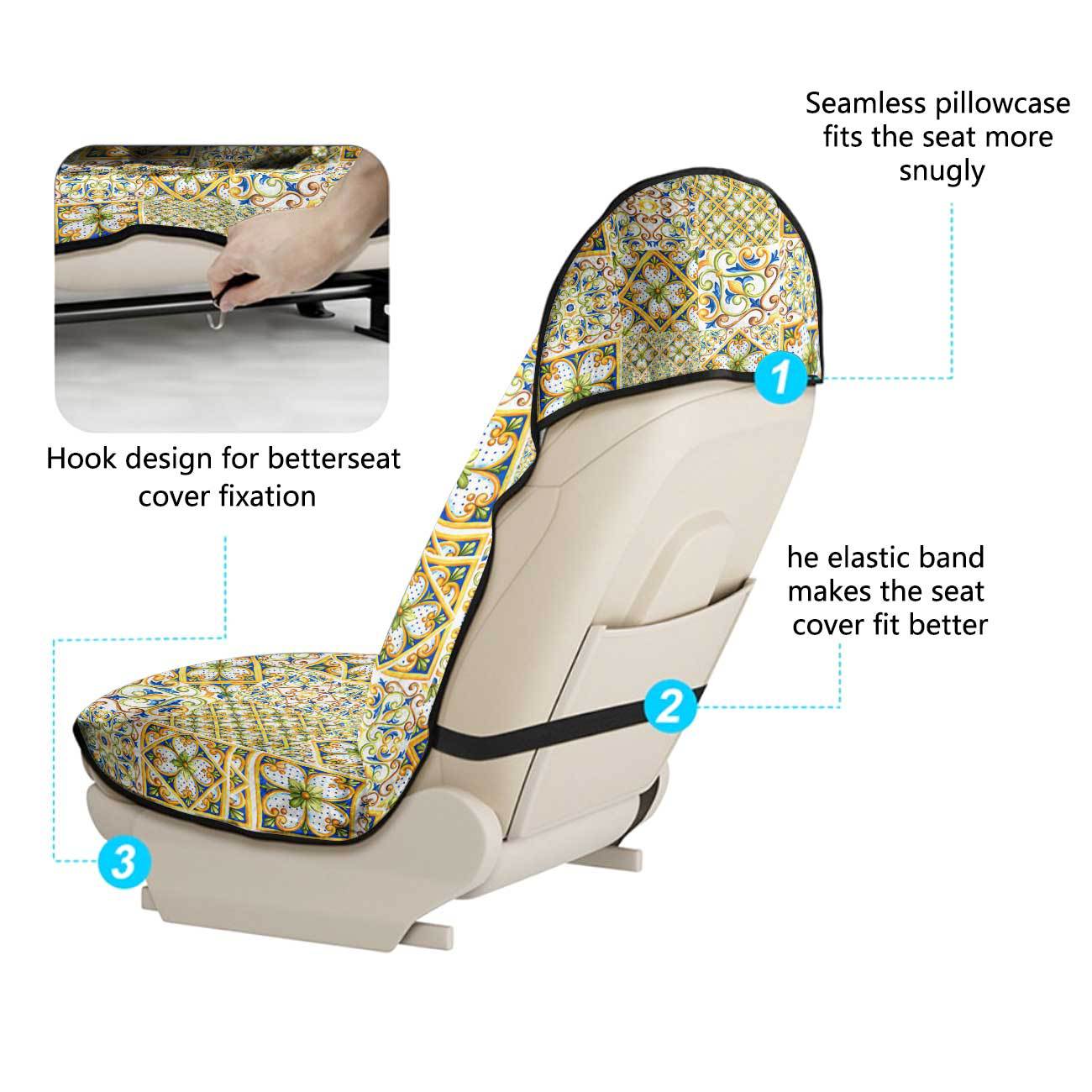Car seat towel cover, front seat protector, suitable for gym and exercise, universal for all seasons, car use 169