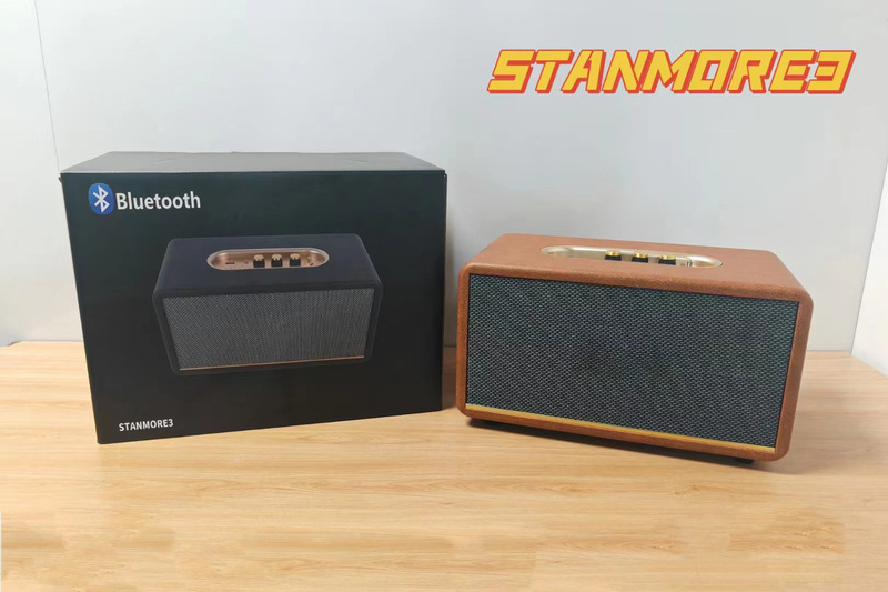 国境を越えた新型スタンモア3ロックスピーカー復古無線bluetoothオーディオ電池タイプのスプーンbluetoothスピーカー|undefined