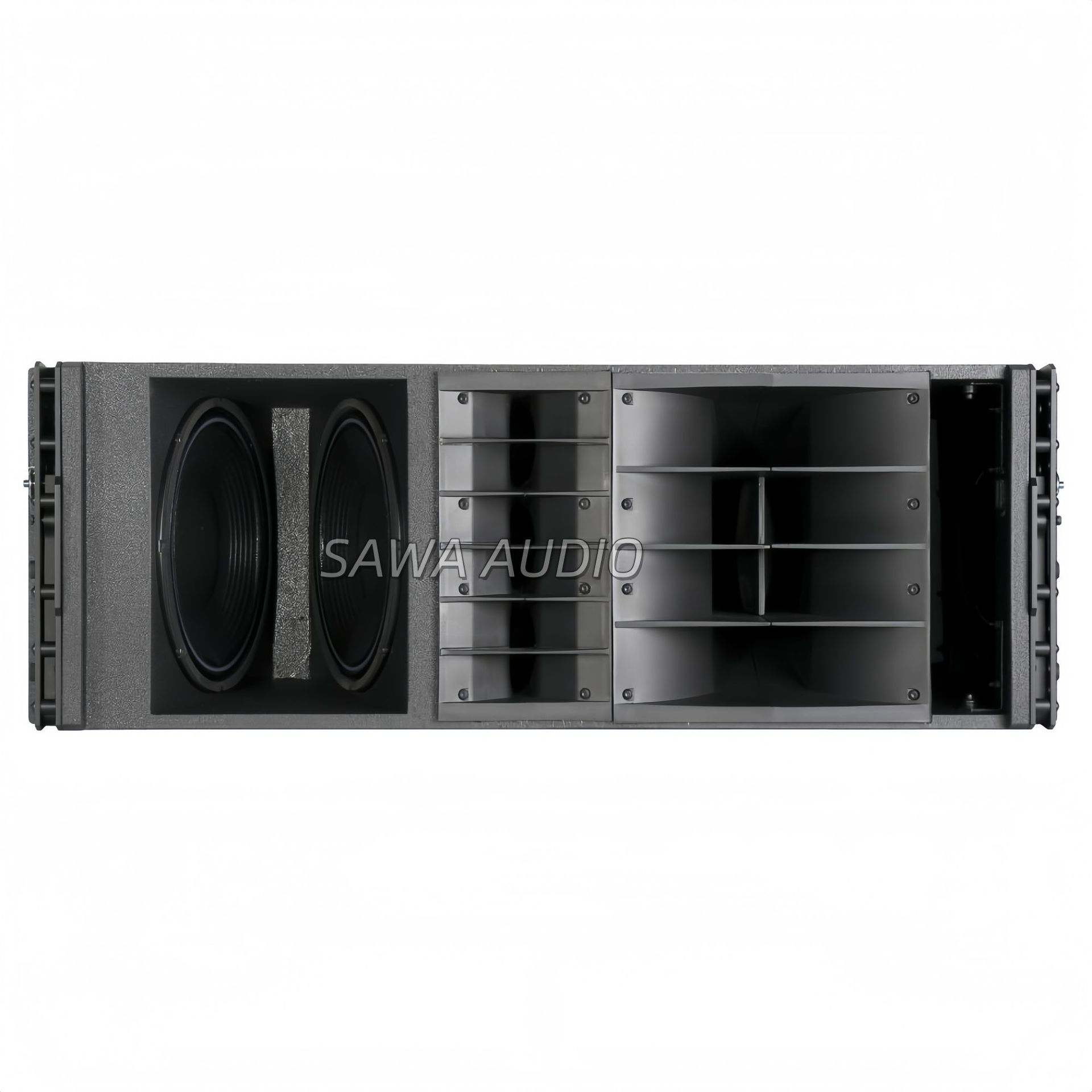 Sistema de Audio Line Array Profesional TT55A Doble 12 Pulgadas para Escenarios al Aire Libre
