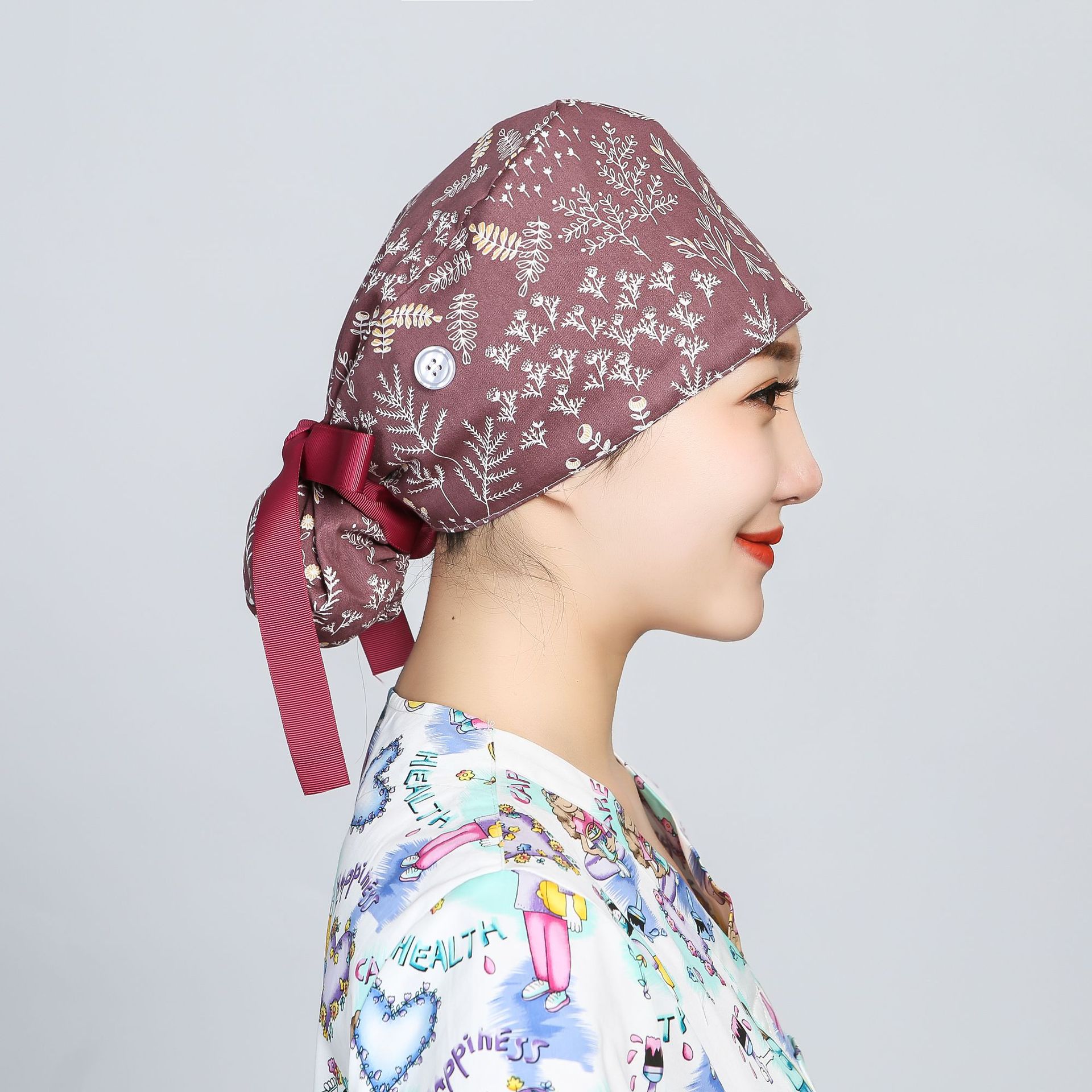 (Cross-border trading), hair cap with bow, Amazon