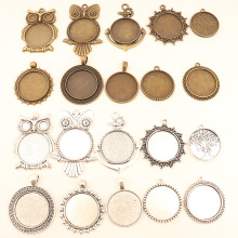 30������25MMԲ��ʱ�ⱦʯ���� DIY�Ͻ���Ʒ��� ���������׹