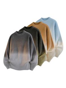 Y 92987 Oversize Gradient Dye Sweater �u׃��Ⱦë�� ���l