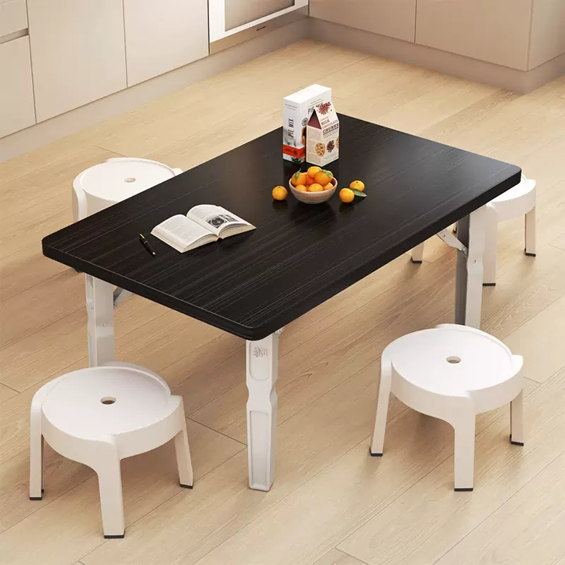 新款折叠桌户外摆摊小桌子简约便携式可折叠多功能出租屋家用餐桌