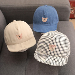 Baby boy hat spring and autumn sun hat baby duck tongue children's hat thin boy spring style kid baseball trend spring and summer