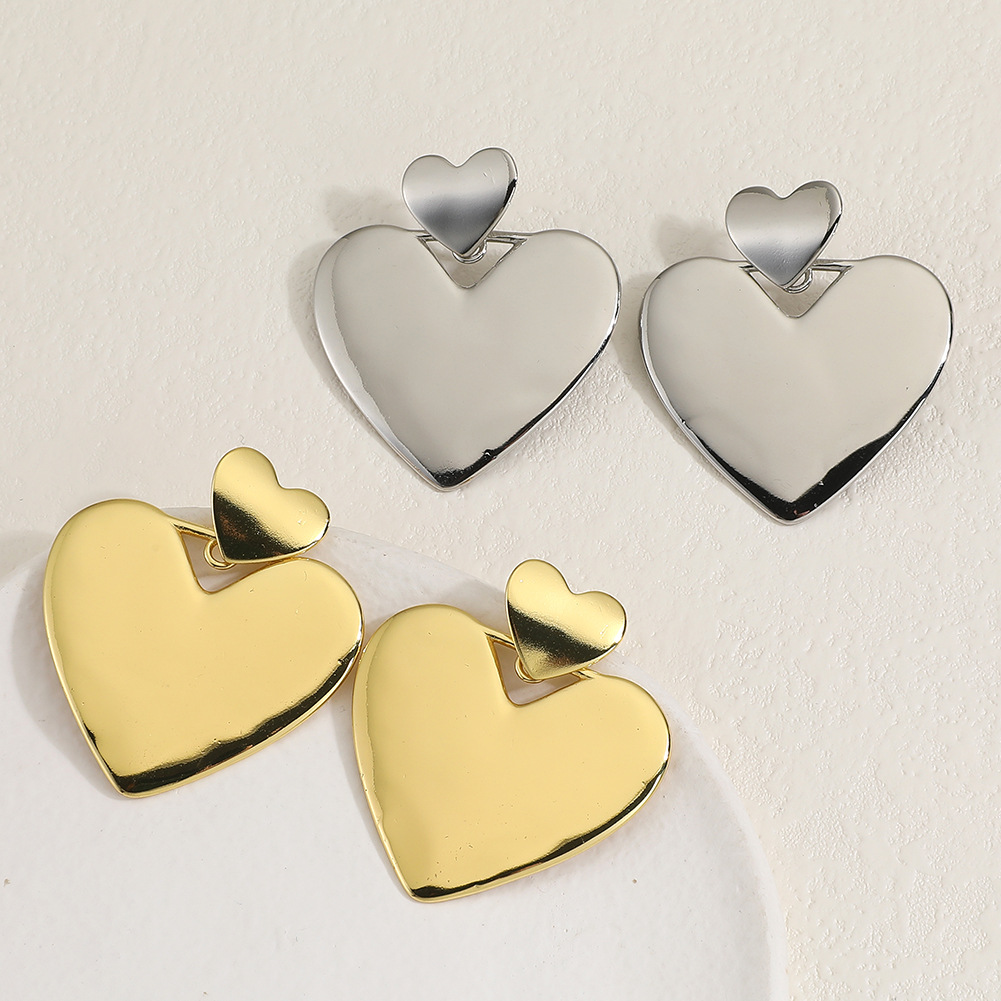 trend geometric retro fashionable elegant creative design earrings