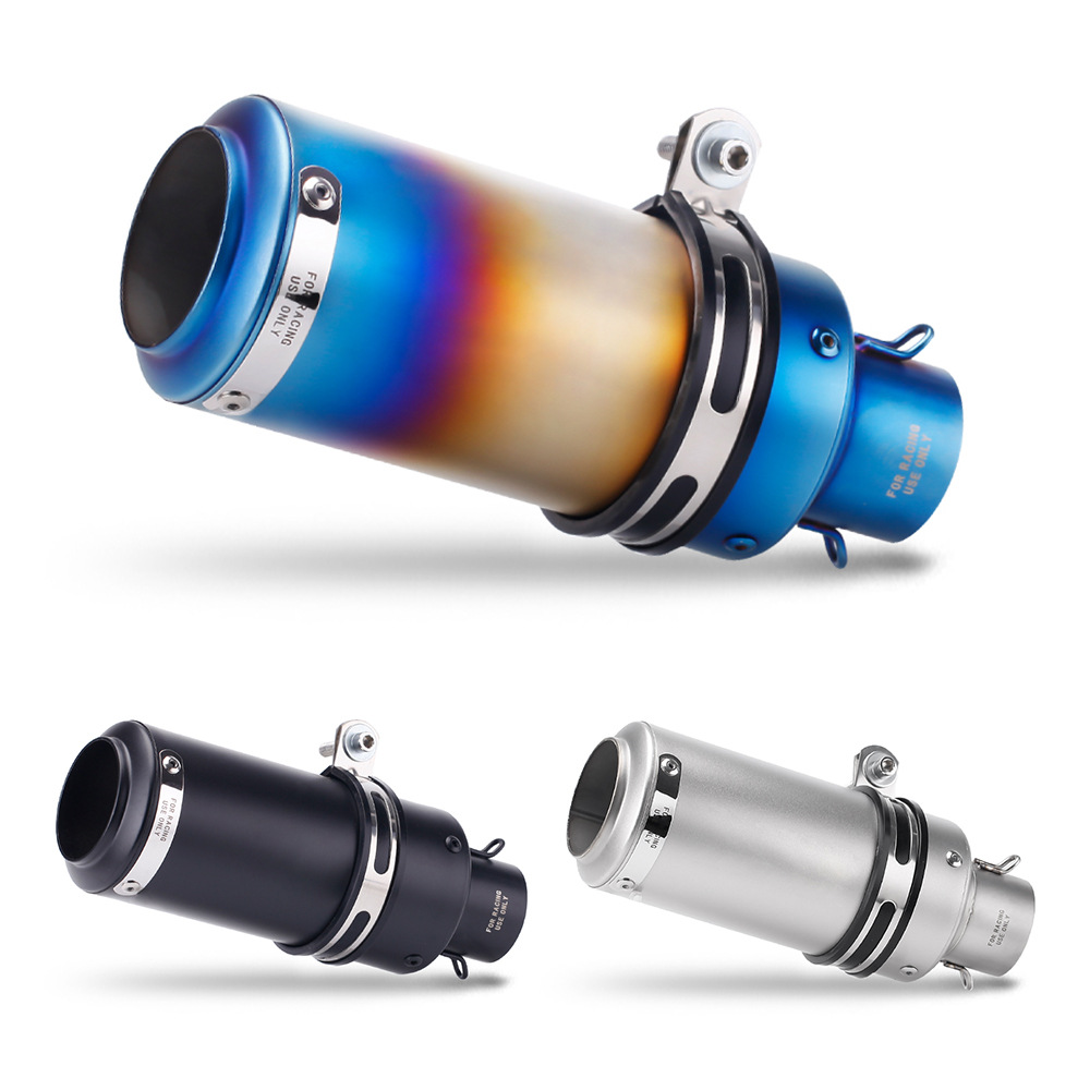 Sc Exhaust Motorcycle Cylinder Modified Exhaust Pipe Chunfeng 250Sr Z900 Duke390 R6 R1 Modification