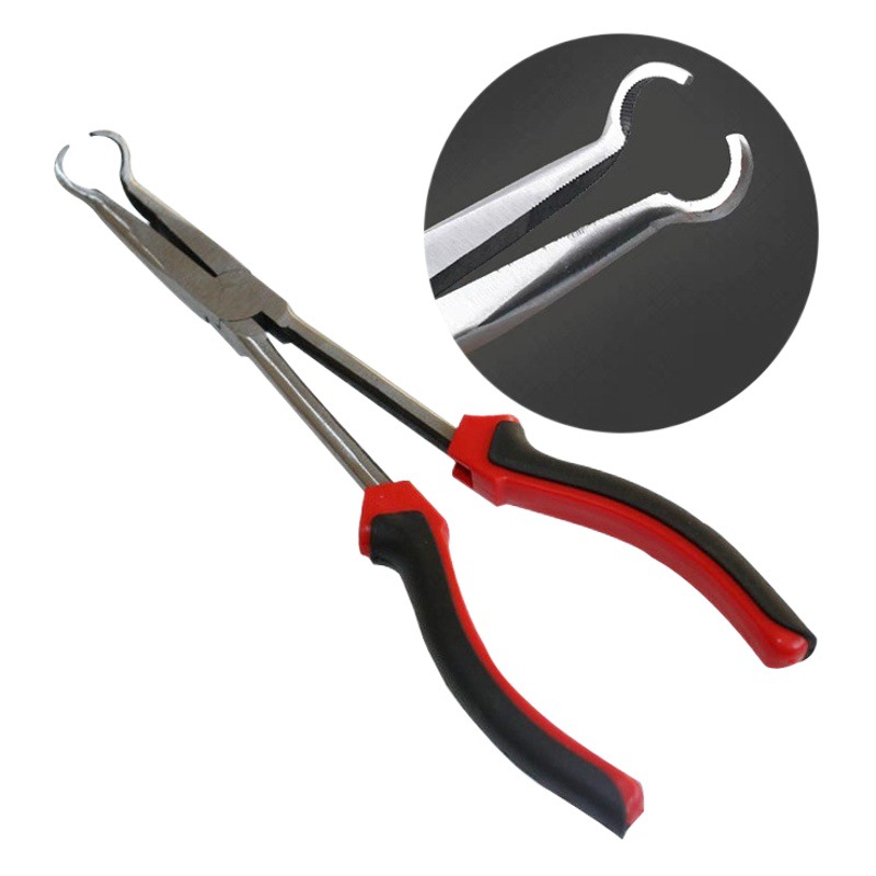 Suministro de automóviles alicates de crimpado de alta manga boca redonda alicates de crimpado de alta presión