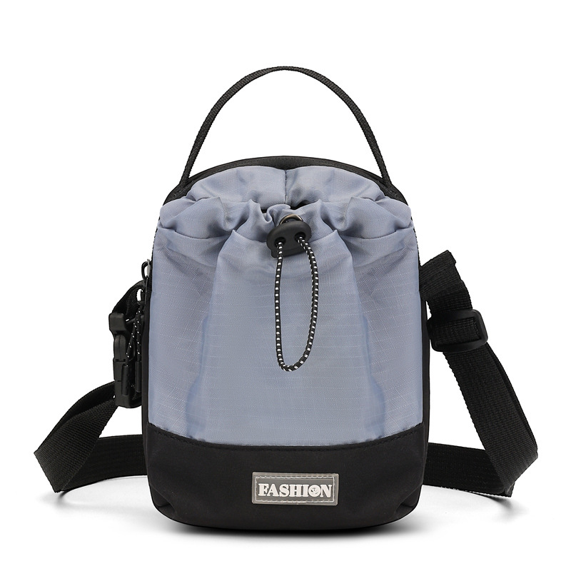 Teléfono móvil taza de agua en una bolsa de montaña deportivo al aire libre ciclismo cuerda de dibujo de hombro bolso portátil bolso