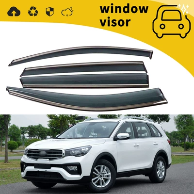 Rain shield – Applicable to 15-20 KIA - 17-19-kx7stainless-steel-bright-strip-head-buckle-adhesive-4