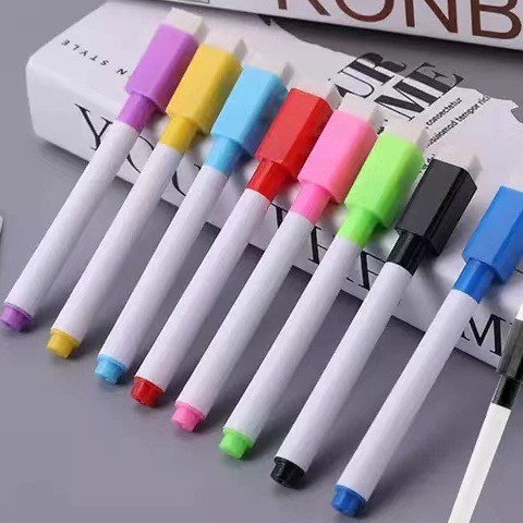 Lápiz de pizarra (negro predeterminado, tenga en cuenta otros colores, amarillo, rojo, púrpura, verde, azul claro, azul oscuro, rosa)