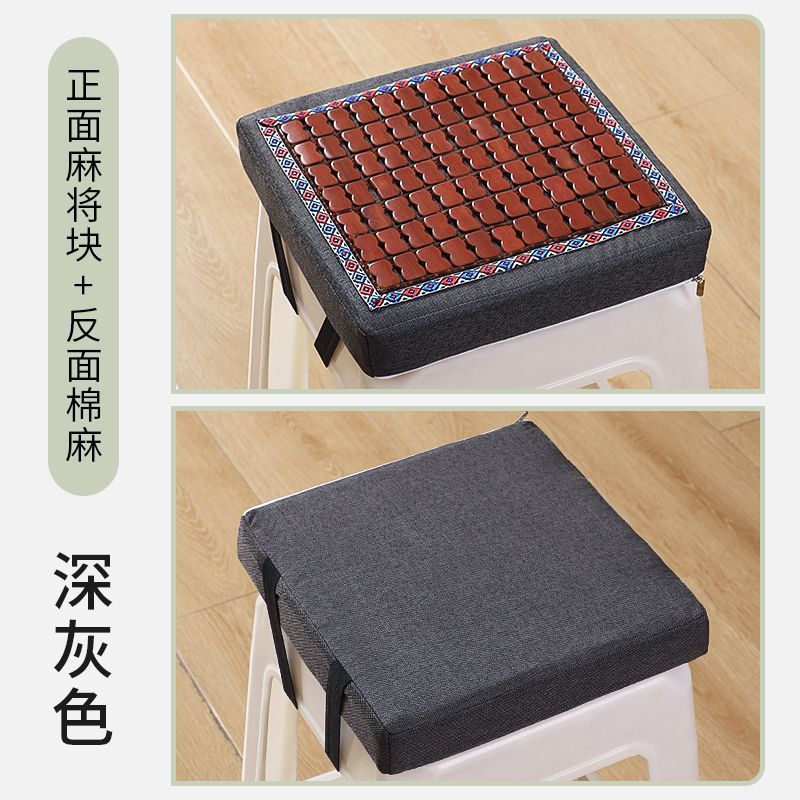 夏の通勤用の衣料品工場のプラスチックスツールクッション、学生や従業員の教室、座りがちな通気性のあるラテックスの厚みのあるお尻クッション|undefined