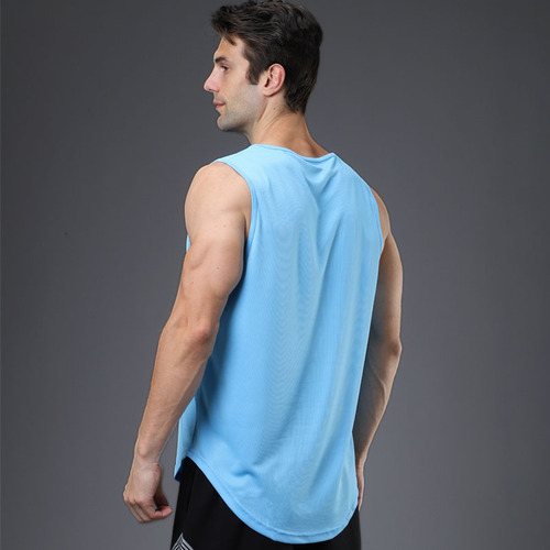 Vest men's marathon running casual sports vest outdoor basketball training breathable quick-drying fitness vest men