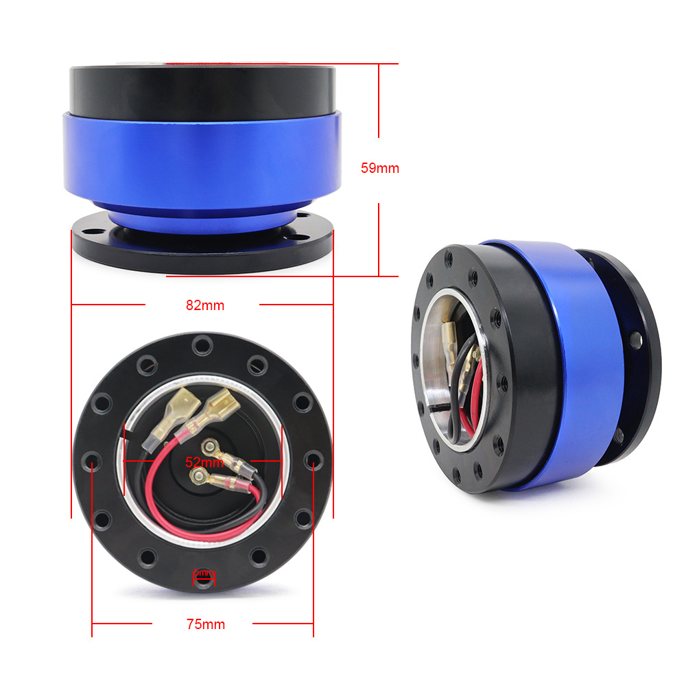 Cross-Border Car Modification Accessories Ball Steering Wheel Quick Release Racing Quick Release