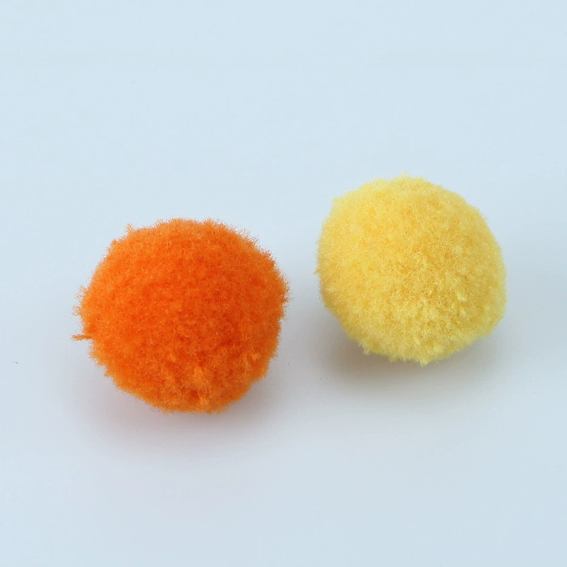 Children's creative material handmade, accessory, 1-2cm, polyester, plush
