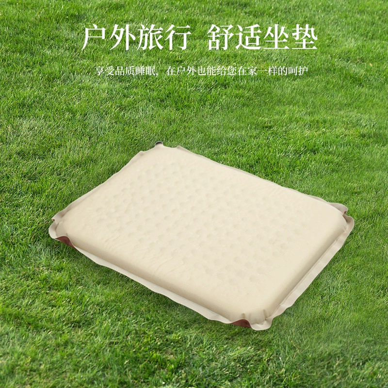 Automatic soft heel, handheld pillow for camping at lunchtime