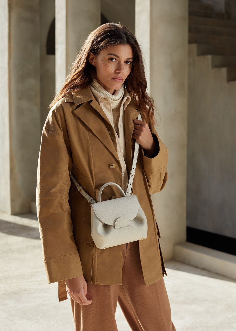 Klassieke dames schoudertas crossbody tas modieus veelzijdig_voghion.com