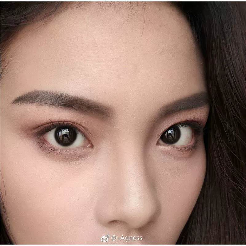 JILL LEEN Three -color balance eyebrow powder female waterproof is not easy to discoloration naturally, long -lasting moss green beginner genuine