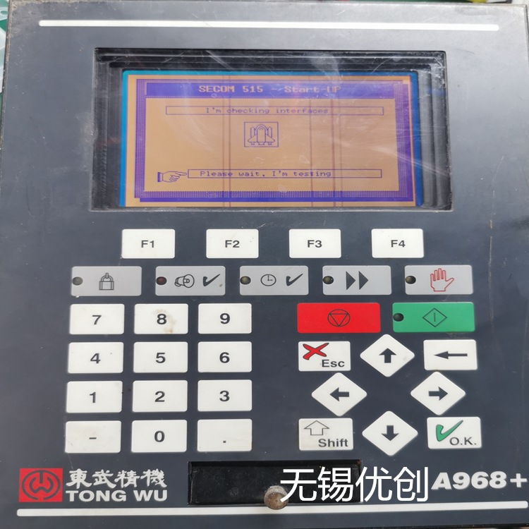 setex纺织印染 东武精械 A968+ 显示屏 维修