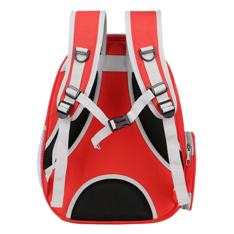 Переносная прозрачная панорамная сумка-рюкзак для кошек и собак в виде космической капсулы, улучшенная воздухопроницаемостью.