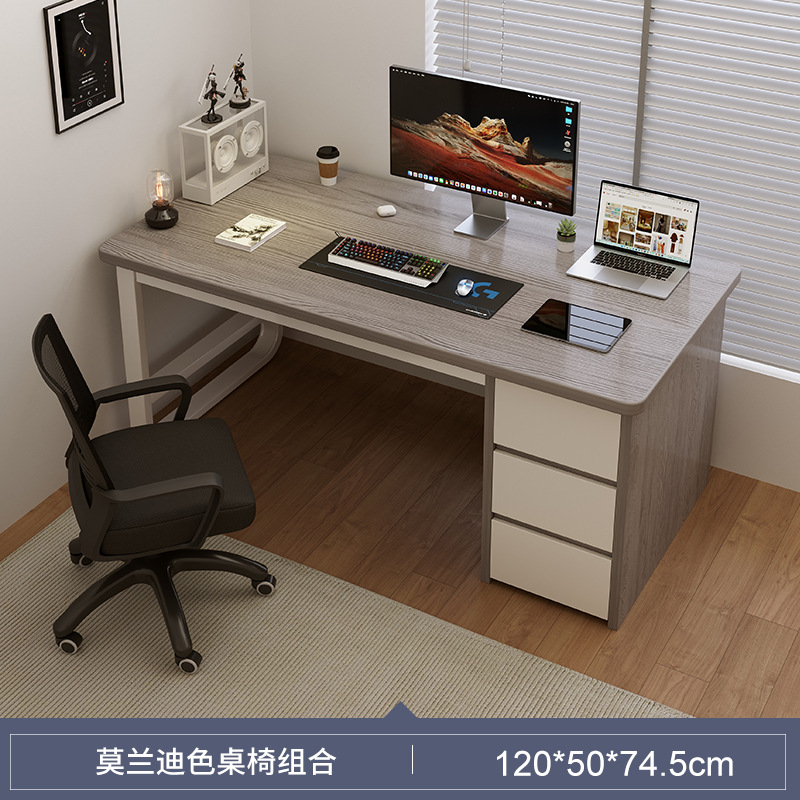 escritorio de escritorio simple y moderno con cajón escritorio de escritorio