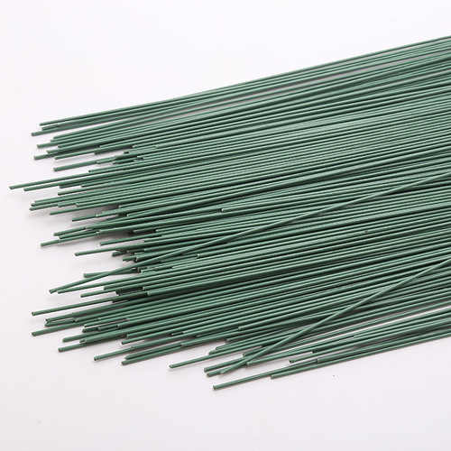 No. 2 flower pole simulated flower wall road guide flower arrangement pole handmade DIY silk flower material plastic package green wire fake flower branches