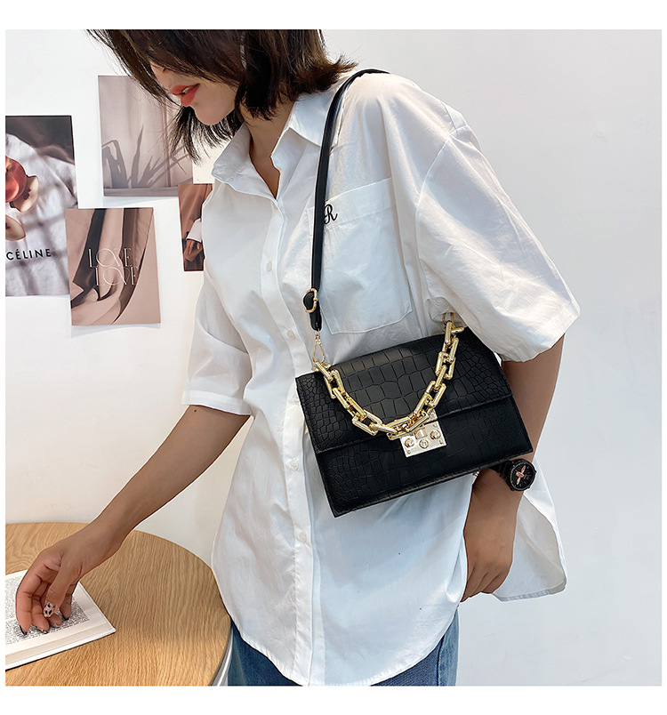 Fashion Fashionable Small Square Bag 2021 Spring And Summer New Chain Women's Bag Shoulder Crossbody Small Handbags One Piece Dropshipping display picture 16