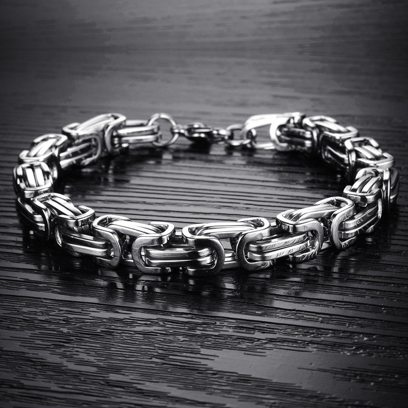 Imperial Bracelet For Men High-end Cuban Chain Titanium Steel_voghion.com