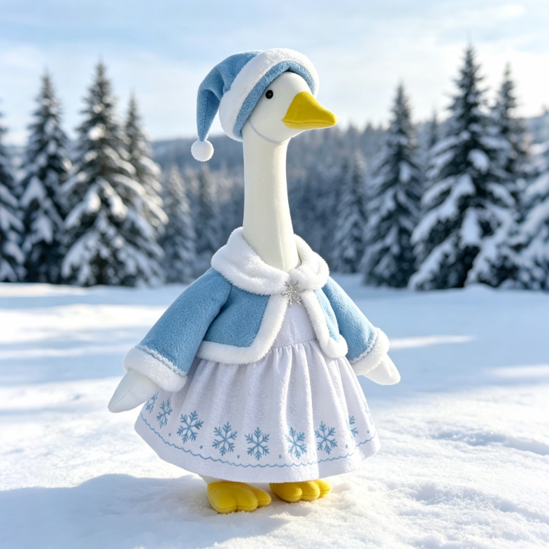 23-Inch Deluxe All-Weather Lawn Goose Costume & Hat Ensemble