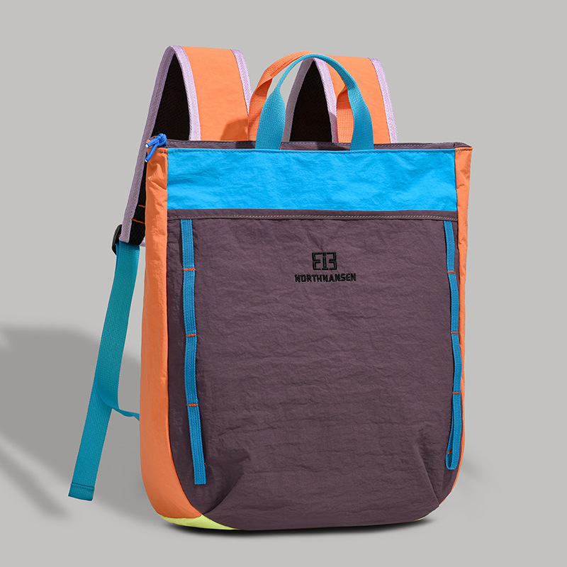 Mochila de color contraste al aire libre de montaña de marvel tinny nuevo otoño de gran capacidad de montaña bolsa de bicicleta