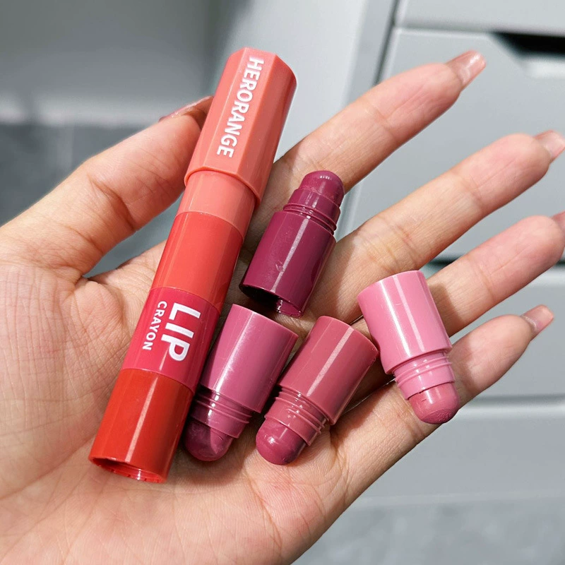 Мини-набор помад Lipstick (HERORANGE) мини-матовый многоцветный набор, градиентный карандаш, 4 цвета