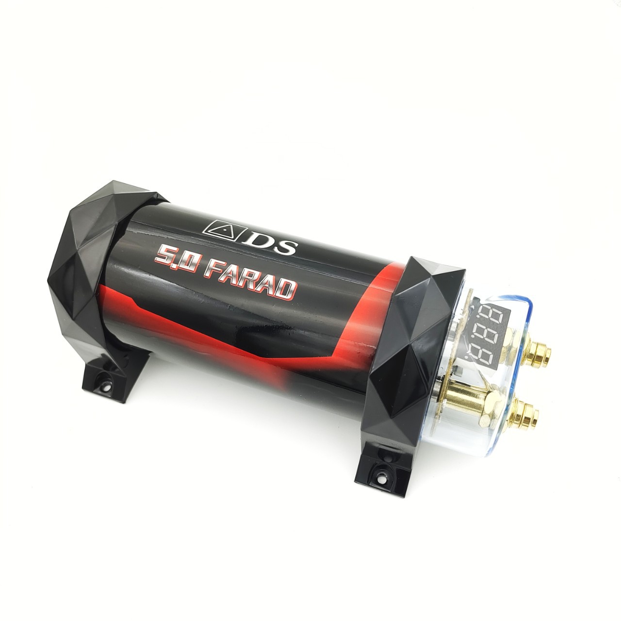 Factory Direct Sales Car Audio Modification High-End Amplifier Subwoofer Capacitor 5.0 Water Tank Capacitor Battery Protection