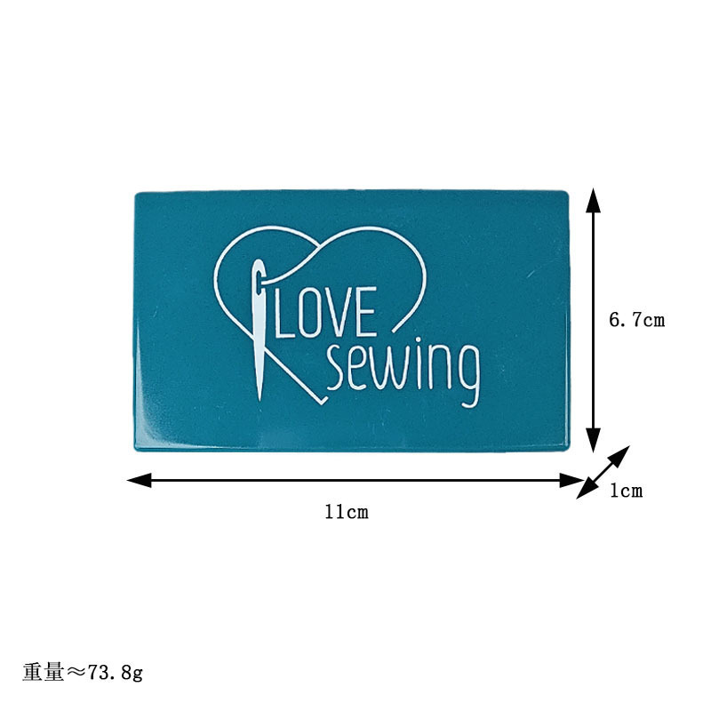 Dispositivo de succión de aguja magnético de bricolaje manual/inserción de aguja magnética/caja de succión de plástico de almacenamiento de aguja de cuentas/caja de succión de aguja rosa