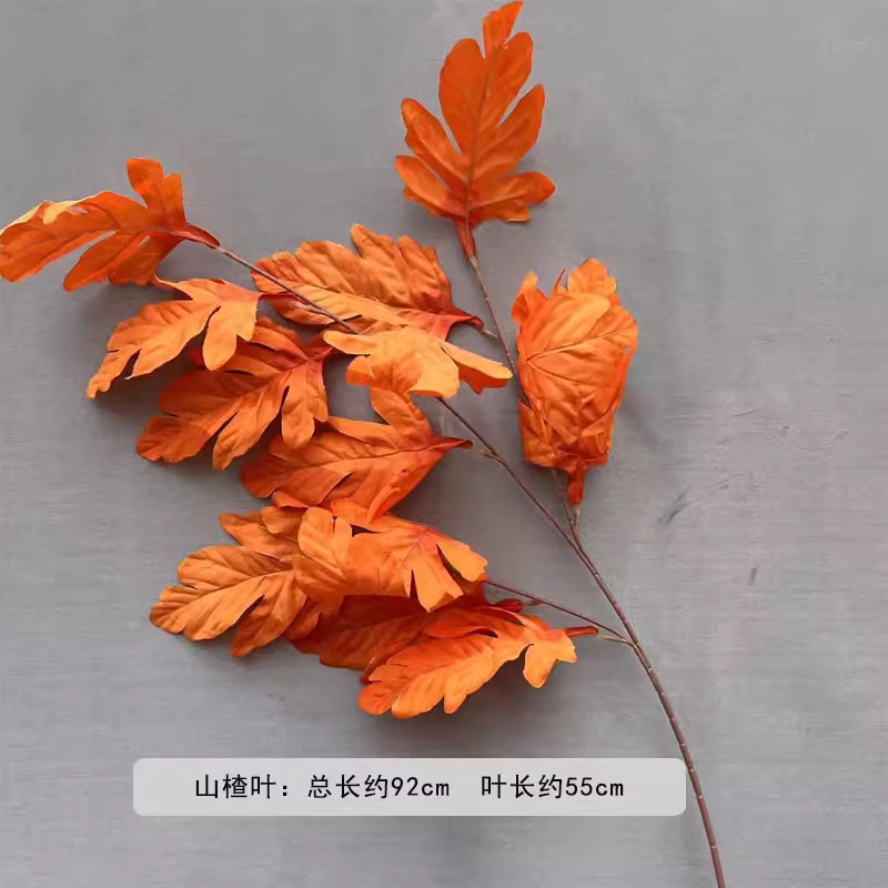创垚婚庆仿真假花桔色绢花婚礼橘色系花材背景墙插花路引装饰花艺|undefined