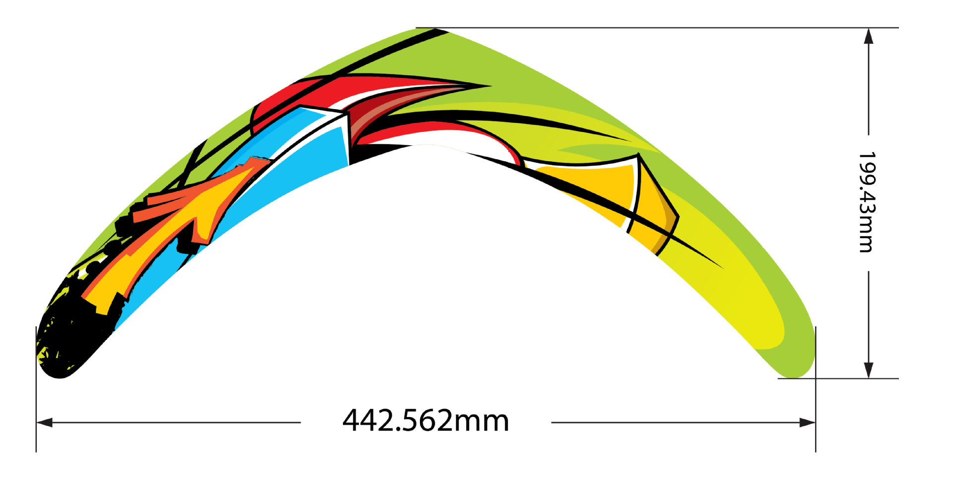 Eva espuma deportes al aire libre en forma de V adulto profesional competitivo competencia Boomerang niño juguete al por mayor