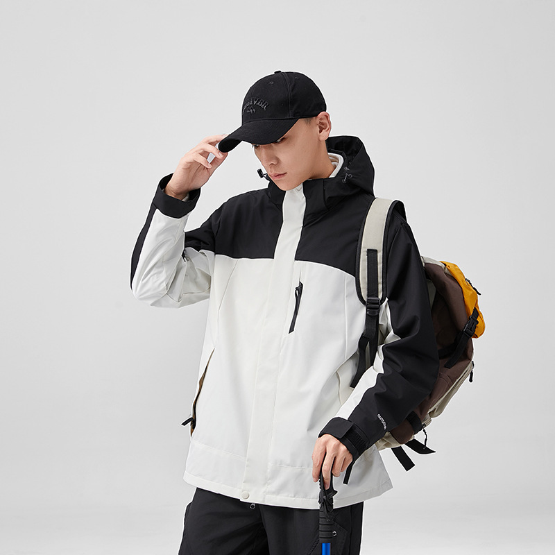 Luotuo ropa de asalto al aire libre para mujeres a prueba de salpicaduras 3 - en - 1 desmontable montaña ropa de montaña abrigo impermeable a prueba de viento y cálido