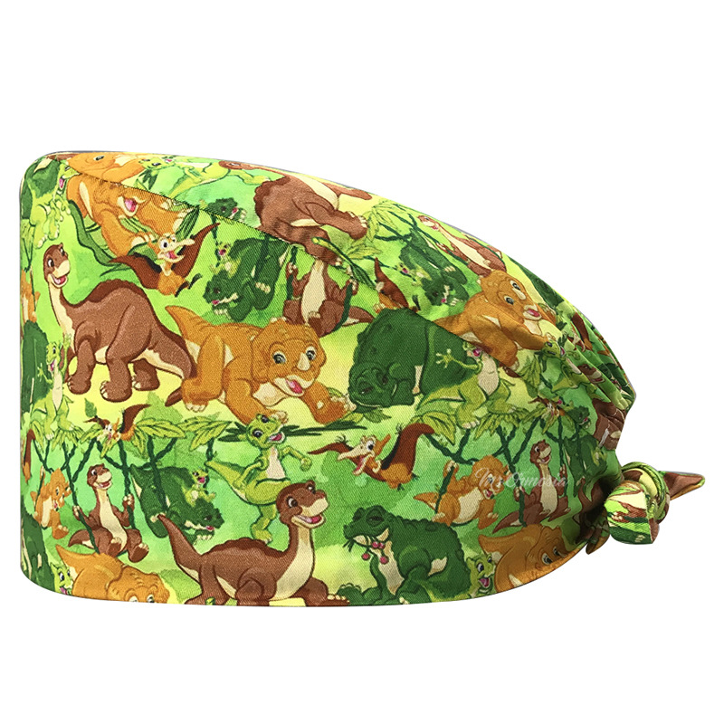 Enfermera sombrero conejo lindo patrón de dibujos animados europeo y americano Venta caliente doctor trabajo sombrero a prueba de polvo tapa quirúrgica AliExpress