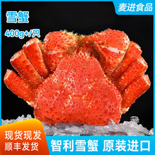 智利雪蟹 帝王蟹鲜活冷冻特大螃蟹海鲜水产厂家批发 智利雪蟹