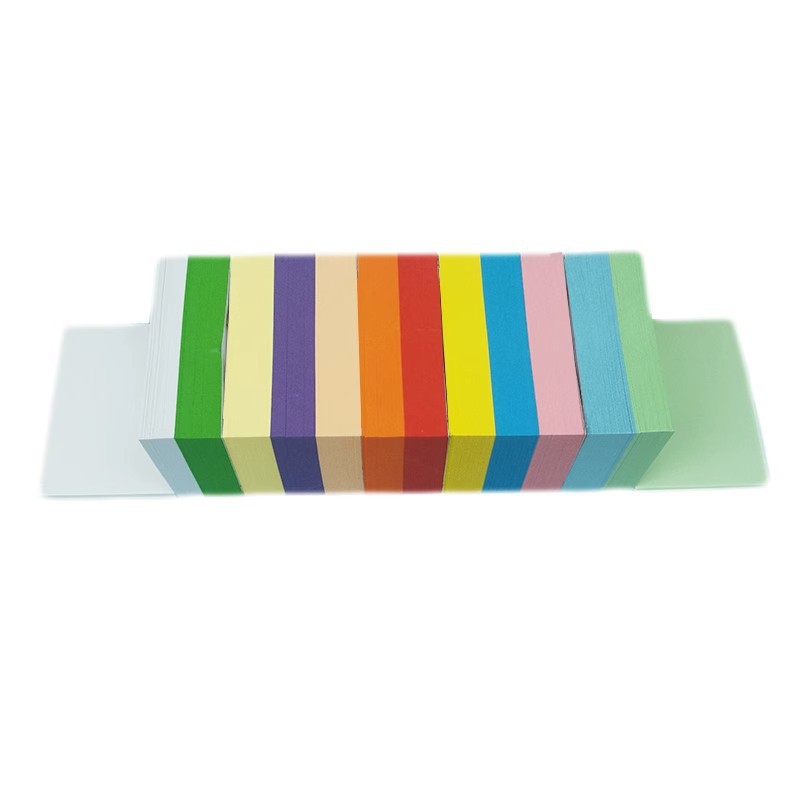 Triángulo rectangular tenedor de papel especial hecho a mano para niños color jardín de infantes insertar material de papel origami