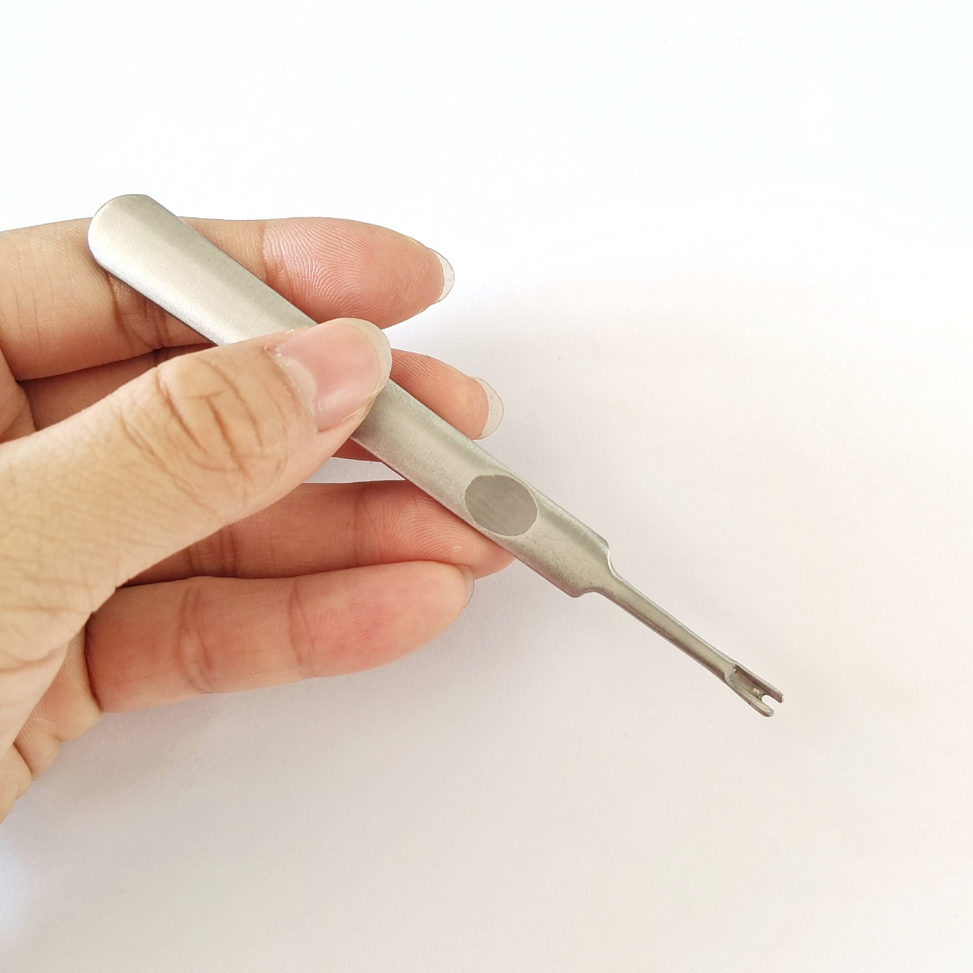 Handheld file stainless steel for manicure