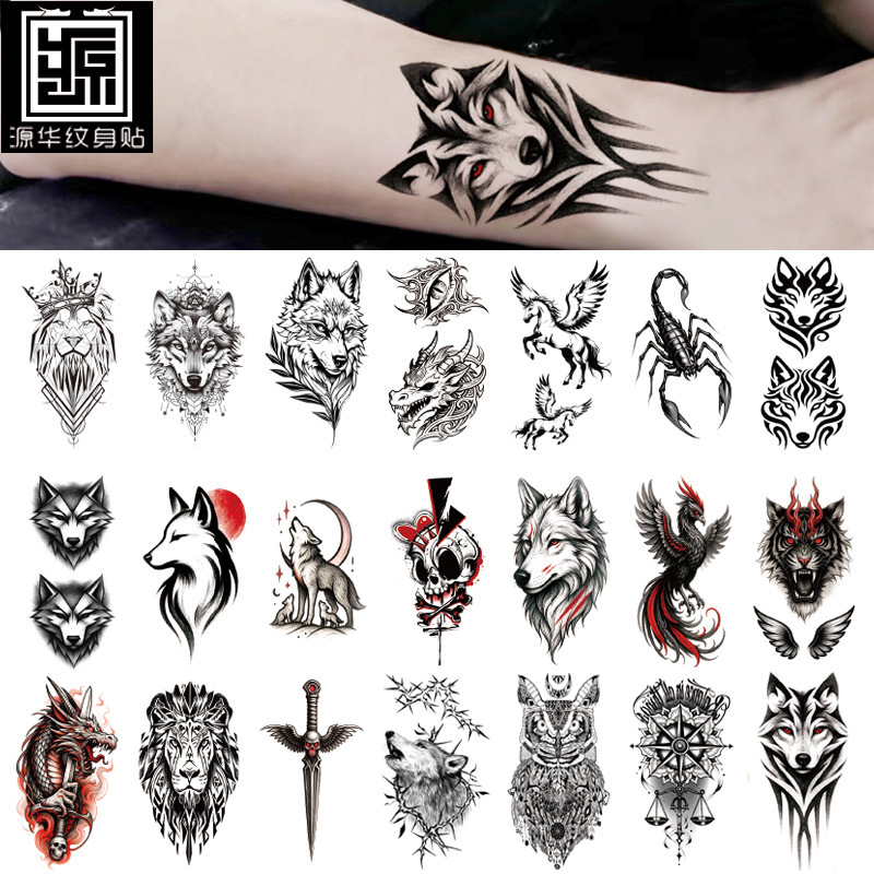 Small fresh small applique tattoo stickers waterproof manufacturers in stock Harajuku Korean tattoo stickers Amazon supply factory