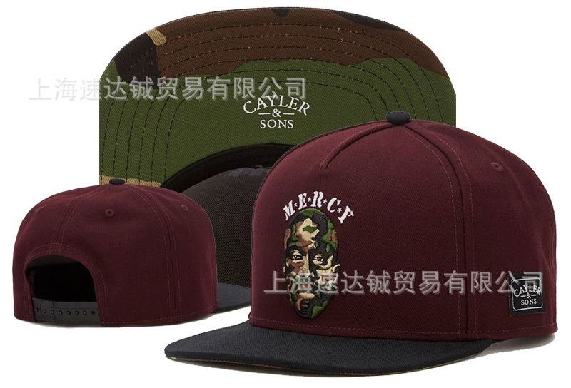 Mayorista comercio exterior sombrero plano sombrero ajuste sombrero sombrero de automóvil sombrero de moda americana sombrero de sol sombrero de sol