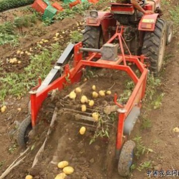 土豆收获机4U-1   马铃薯收获机   地瓜红薯单行收获机