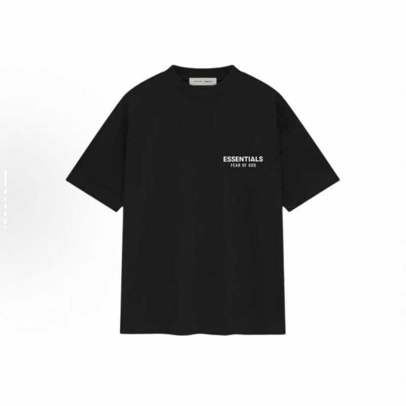 Fog·Ess Ss25 Black and White Short-Sleeve T-Shirt, Direct Supply from the Factory, American-Style Heavyweight Letter T-Shirt, Dropshipping Available Fog·Ess Ss25 Black and White Short-Sleeve T-Shirt, Direct Supply from the Factory, American-Style Heavyweight Letter T-Shirt, Dropshipping Available