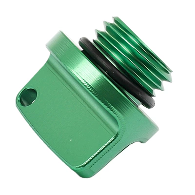 Suitable for motorcycle CNC Motorcycle Safety Supplies - green-aluminum-alloy