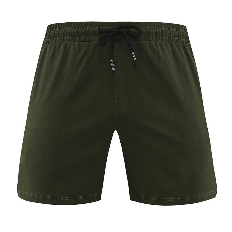 Pantalones cortos deportivos transfronterizos de secado rápido Pantalones deportivos de malla transpirables para hombres